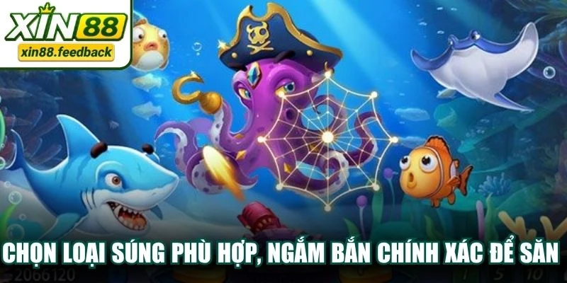 Chọn loại súng phù hợp, ngắm bắn chính xác để săn thưởng lớn